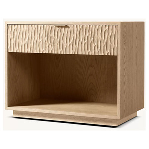 โต๊ะข้างเตียงแบบปิด MELBOURNE rh FURNITURE โต๊ะข้างเตียงสไตล์โมเดิร์นหรูหรา พร้อมลิ้นชัก - Product Image 6