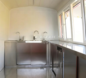 Camión de Comida Eléctrico Retro, Totalmente Equipado, Remolque de Comida Vintage en Venta, Camioneta de Comida Rápida y Helados - Product Image 5
