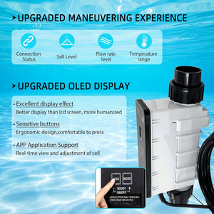 EC-520554 IC15游泳池盐池五品智能氯IC15替换15,000加仑氯化系统池氯 - Product Image 5