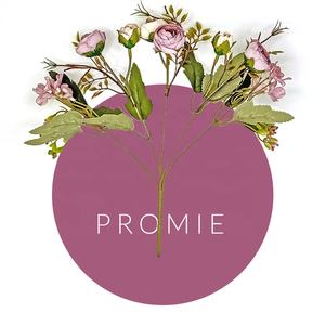 2024 karışık renk 15 kafaları yağlıboya çiçek tomurcuğu düğün buket çiçek mini buket ev bahçe dekor buket - Product Image 2