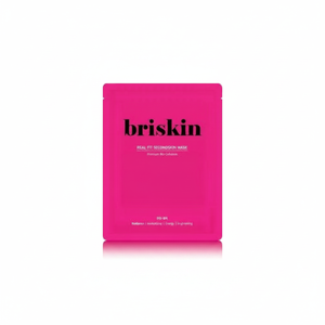 Briskin Real <b>Fit</b> Second Skin Brightening Mask <b>Sheet</b> High Quality Facial Use <b>Sheet</b> - Product Image 2