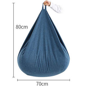 WSE4007 chaise de loisirs moderne meubles oxford tissu coussin doucement chambre coussin paresseux pouf canapé - Product Image 6