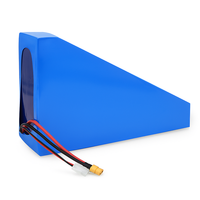 GEB Batterie Triangle 72V 52V 48V 2000W 3000W 5000W Batterie Triangle étanche avec chargeur pour kit moteur Ebike