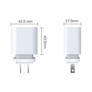 <span class=keywords><strong>Cargador</strong></span> Rápido <span class=keywords><strong>Original</strong></span> <span class=keywords><strong>de</strong></span> 20 W con Doble Puerto USB Tipo C para Teléfono <span class=keywords><strong>Apple</strong></span> iPhone, Enchufe Intercambiable para AU, UE, Reino Unido y EE. UU., <span class=keywords><strong>Cargador</strong></span> PD <span class=keywords><strong>de</strong></span> 20 W - Product Image 3