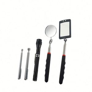 Kit With <b>Tools</b> 5 Piece Inspection Mirror and Lighted <b>Pick</b>-<b>Up</b> <b>Tool</b> Set Promotional Gift - Product Image 4