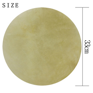 Kangjia กลองบัฟฟาโล่ผิว2ชิ้นกลองบองโกแอฟริกันขนาดเล็ก29/31/33/42ซม. - Product Image 3