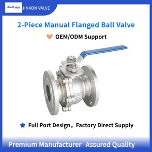 不锈钢法兰球阀 | 全通径阀，WCB/CF8M 不锈钢，防吹出阀杆 | 适用于水/油/气 | 工业阀门 - Product Image 2