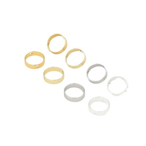 Mixed Shape Jewelry Buckle For <b>Ring</b> Making Copper Plated DIY Accessories D52 - Product Image 5