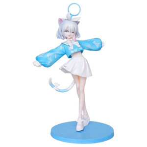 Figurine d'action en PVC Blue Archive Blue Fairy Girls <span class=keywords><strong>Arona</strong></span>, modèle mignon 2D d'anime, décoration de boîtier, ornements - Product Image 5