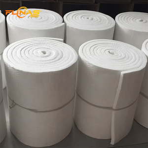 Funas feltro di lana di silicato di alluminio ad alta temperatura per l'isolamento esterno della camera da letto ottimo per l'isolamento esterno del magazzino - Product Image 6