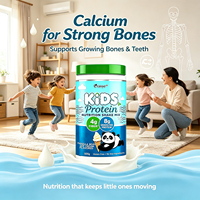 Poudre de shake nutritionnel pour la croissance des enfants, protéines de bétail nourri à l'herbe, 8g de fibres, 4g de multivitamines et minéraux, sans gluten - Offre spéciale US/UE