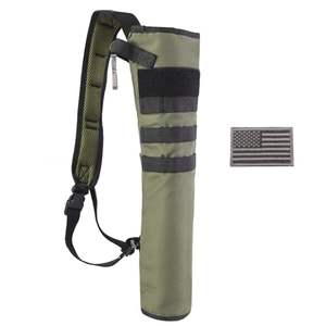 Free Sample Lightweight Comfortable Archery Shoulder <b>Quiver</b> 2 Pockets Waterproof Back <b>Arrow</b> Bag for Convenient Shooting Hunting - Product Image 1