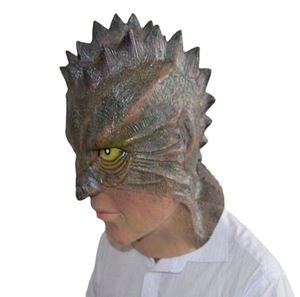 Maschera da <span class=keywords><strong>Strega</strong></span> Sanguinante per Carnevale, Halloween e Natale, Maschera Horror in Latex, <span class=keywords><strong>Parrucca</strong></span> da Vecchia <span class=keywords><strong>Strega</strong></span> Spaventosa - Product Image 3