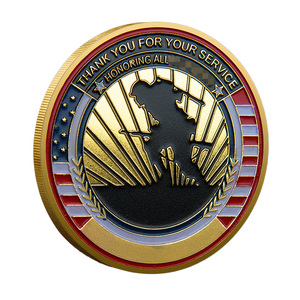 Moneda Conmemorativa de Metal Personalizada con Tema de Servicio Gratioso, Regalo de Creencia y Convicción, Decoración del Hogar - Product Image 2