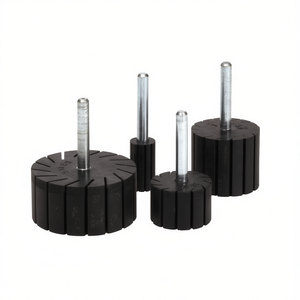 Support de manchon en caoutchouc 15x30 mm pour arbre de 6 mm pour outils abrasifs - Product Image 2