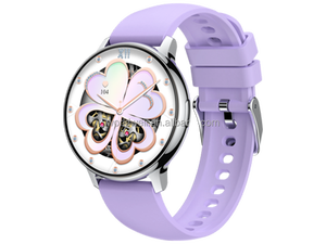 Trực tuyến nóng bán mới nhất thiết kế nhịp tim Giám sát <span class=keywords><strong>Pedometer</strong></span> hơi thở đào tạo DIY Xem Mặt Lady Smartwatch reloj inteligente - Product Image 2