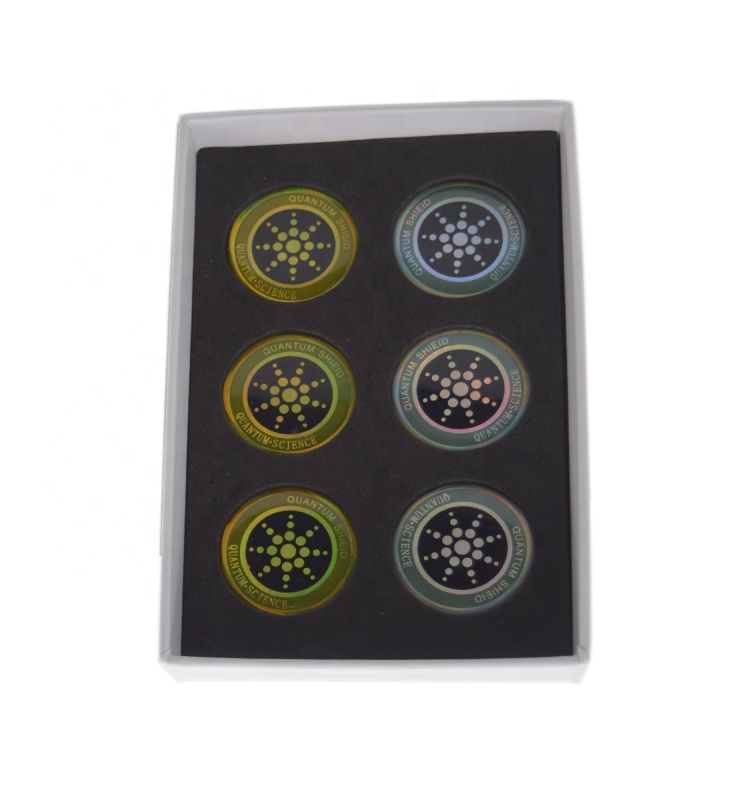 Индивидуальные EMF Анти 5G радиационные патчи для мобильного телефона защита от детей мягкая виниловая рамка Защитная Наклейка