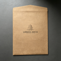 Service d'impression sur papier kraft épais écologique personnalisé pour enveloppes et sacs de documents