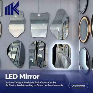Miroir de salle de bain intelligent 1500 mm x 800 mm pour hôtels modernes avec éclairage LED à capteur tactile et fonction anti-buée - Product Image 2