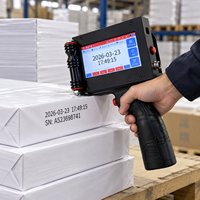 Imprimante jet d'encre portable à personnalisation de marque et impression à un bouton pour le codage des emballages pharmaceutiques et la marquage de la date sur les boîtes de médicaments