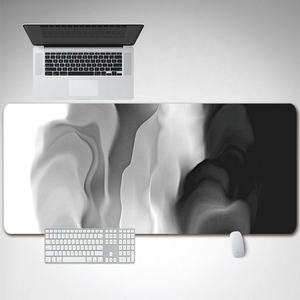 Tapis de souris en caoutchouc PC antidérapant, vente en gros d'usine, <span class=keywords><strong>lignes</strong></span> abstraites, carte thermique, design ondulé fluide pour le bureau - Product Image 3