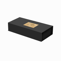 Boîte d'emballage de luxe personnalisée en carton pour flacon d'ampoule de peptides, fermeture magnétique, impression quadricolore, dorure à chaud, pelliculage mat/brillant