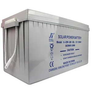 Nhà máy OEM Pin AGM năng lượng mặt trời năng lượng lưu trữ pin 12V Volt 100 120 150 200 250 AH amp chì Axit Gel pin trong cuộc sống lâu hơn