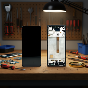 Pantalla táctil LCD para Samsung Galaxy A53 5G A536 con marco OLED negro - Product Image 3