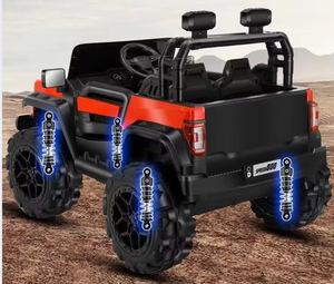12V a trazione integrale alta per bambini auto giocattolo elettrica Unisex a batteria Baby Ride trattore elettrico fatto a distanza in plastica resistente - Product Image 4