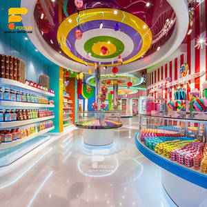 Thiết kế quầy trưng bày kẹo, thiết kế cửa hàng kẹo, kệ trưng bày kẹo, giá trưng bày kẹo mút, tủ trưng bày đồ ngọt, tủ trưng bày cho cửa hàng trẻ em - Product Image 4