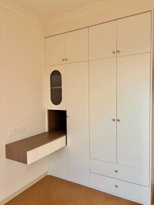 Armario Vestidor Moderno de Lujo de Alta Gama, Diseño Elegante Hecho a Medida, Forma de L, Puertas de Madera Contrachapada y Aglomerado Pintado, Estantes para <span class=keywords><strong>Dormitorio</strong></span> - Product Image 3