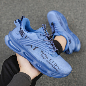 Men's Sporty Fashionable Casual Sports <b>Walking</b> Shoes Comfortable Lightweight Low <b>Top</b> Anti-Slippery Soles Lace-Up Closure Soft - Product Image 5