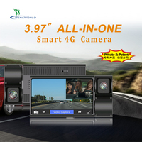 Offre Spéciale 3.97 pouces 4G GPS Navigation Suivi En Temps Réel ADAS Commande VOCALE Dash CAM VOITURE DVR