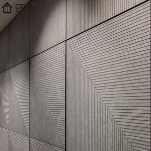 Panel Lembaran Semen Dekoratif Luar Ruangan Tahan Api, Tahan Cuaca, Tahan Benturan, untuk Pelapis Fasad Bangunan dari Papan Semen Serat Tahan Api - Product Image 1