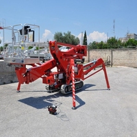 Nouvelle plateforme élévatrice araignée articulée hydraulique de 10 à 16 m, élévateur à flèche pour travaux en hauteur, élingue de levage, 380 V, acier, hôtels