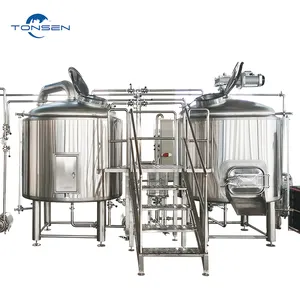 Fabricação de cerveja comercial, equipamentos para fabricação de cerveja de vinho pequeno