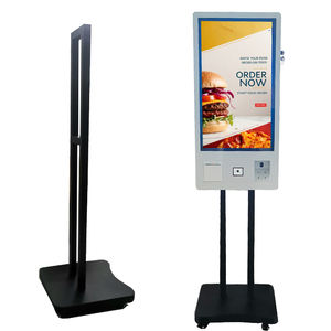 Quiosco de autopedido Standee con escáner de código QR, impresora térmica y ranura para terminal POS para pedido de ropa - Product Image 4