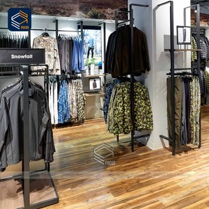 ชั้นวางโชว์เสื้อผ้าตามสั่ง<span class=keywords><strong>เสื้อ</strong></span>ยืดและ<span class=keywords><strong>แจ็</strong></span>กเก็<span class=keywords><strong>ต</strong></span>ร้านอินเทรนด์เฟอร์นิเจอร์<span class=keywords><strong>ร้าน</strong></span><span class=keywords><strong>เสื้อ</strong></span>ผ้าสมัยใหม่ - Product Image 3
