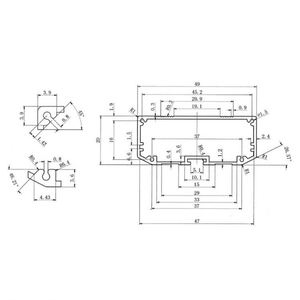 Electrical Power IP54 Control Box Shell Customized Circuit Board PCB Instrument Aluminum <b>Enclosure</b> Case - Product Image 4