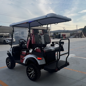 รถกอล์ฟไฟฟ้าออฟโรด<span class=keywords><strong>4</strong></span>-seater ยอดนิยมจักรยานตั้งแคมป์ที่มีความสามารถในการประมวลผล OEM - Product Image 5