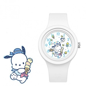 Kuromi Cinnamoroll Sanrio <span class=keywords><strong>Montre</strong></span> En Silicone De Haute Qualité 40mm Cadran 20mm Bande En Plastique Mouvement À Quartz Mignon Dessin Animé Conception Pointeur - Product Image 2