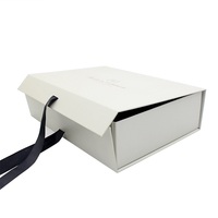 Emballage écologique avec logo personnalisé Boîte cadeau en papier pliable à succion avec butée de porte puissante Boîte d'emballage