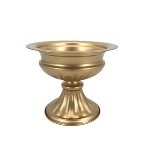 Ornements de meubles en fer rétro européens élégants centres de table de mariage en métal noir blanc de luxe décorations de table de haute qualité pour - Product Image 5