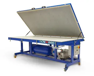 Vacuum membrane press machine for PVC By LCNWOOD