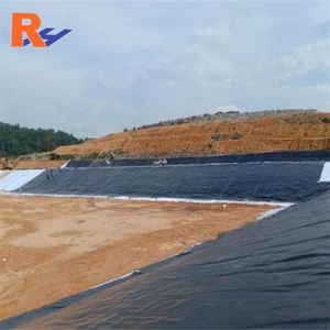 Geomembrana HDPE Anti-UV a Lunga Durata per Rivestimento di Stagni, Allevamenti Ittici, Pellicola Nera per Dighe e Laghi Artificiali - Product Image 3