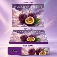 Boîte-cadeau pour fruit de la passion violet, emballage pour produits frais, emballage cadeau en gros
