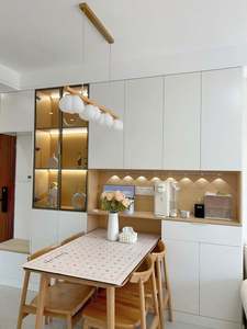 Meuble de rangement moderne pour salon, taille personnalisée, design modulaire, gain de place, montage facile, matériaux écologiques - Product Image 2