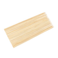 Brochettes jetables en bambou pour barbecue 3,5 mm x 35 cm