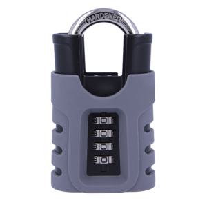 भारी ड्यूटी 4 अंकों के पैडलॉक-गेट शेड स्कूल के लिए गेट शेड स्कूल के लिए जिम लॉकर संयोजन लॉक ब्लैक - Product Image 2