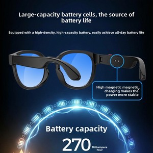 Nuevas Gafas Inteligentes AIMB-S1: Toma <span class=keywords><strong>de</strong></span> Fotos, Reproducción <span class=keywords><strong>de</strong></span> Música, Grabación <span class=keywords><strong>de</strong></span> Llamadas + Grabación <span class=keywords><strong>de</strong></span> Video + Traducción por IA + Control por Voz y Táctil - Product Image 3